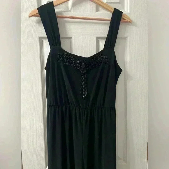 New Direction Black Romper Women’s Size Large - Picture 2 of 5